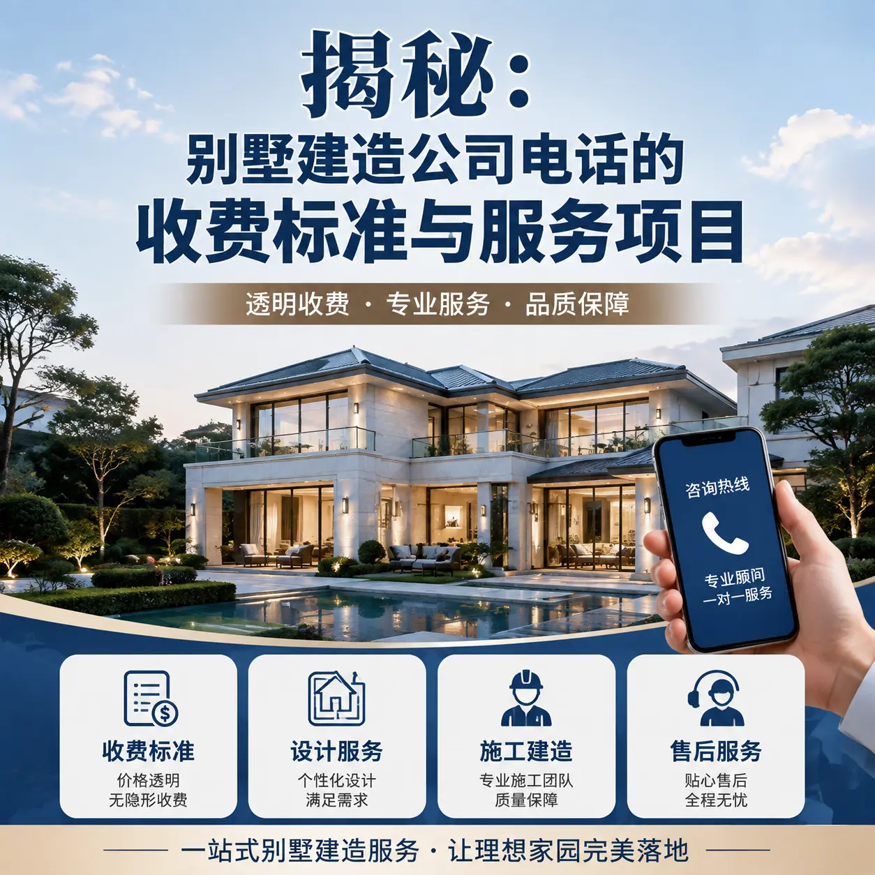 揭秘：凤冈别墅建造公司电话的收费标准与服务项目