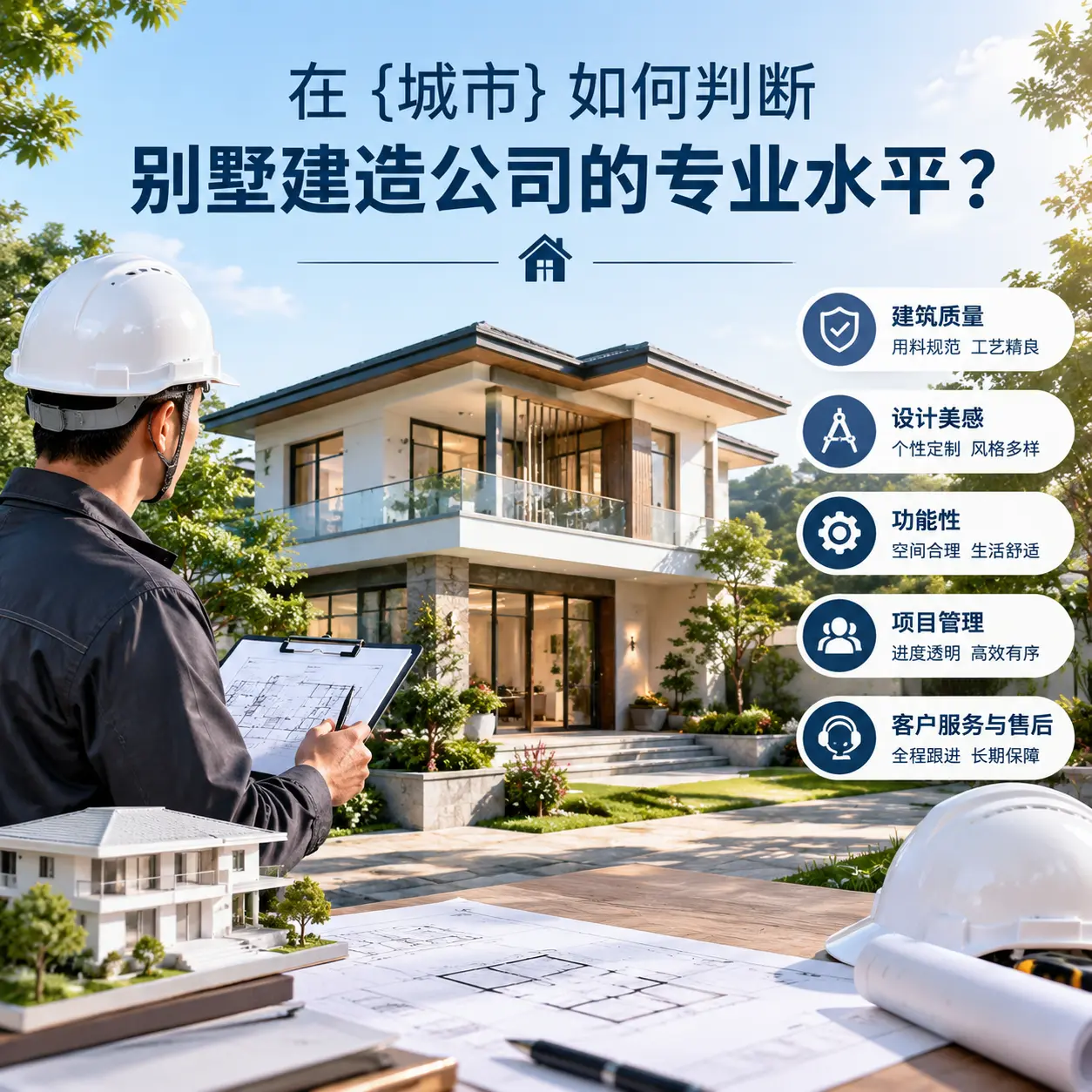 在 凤冈 如何判断别墅建造公司的专业水平？