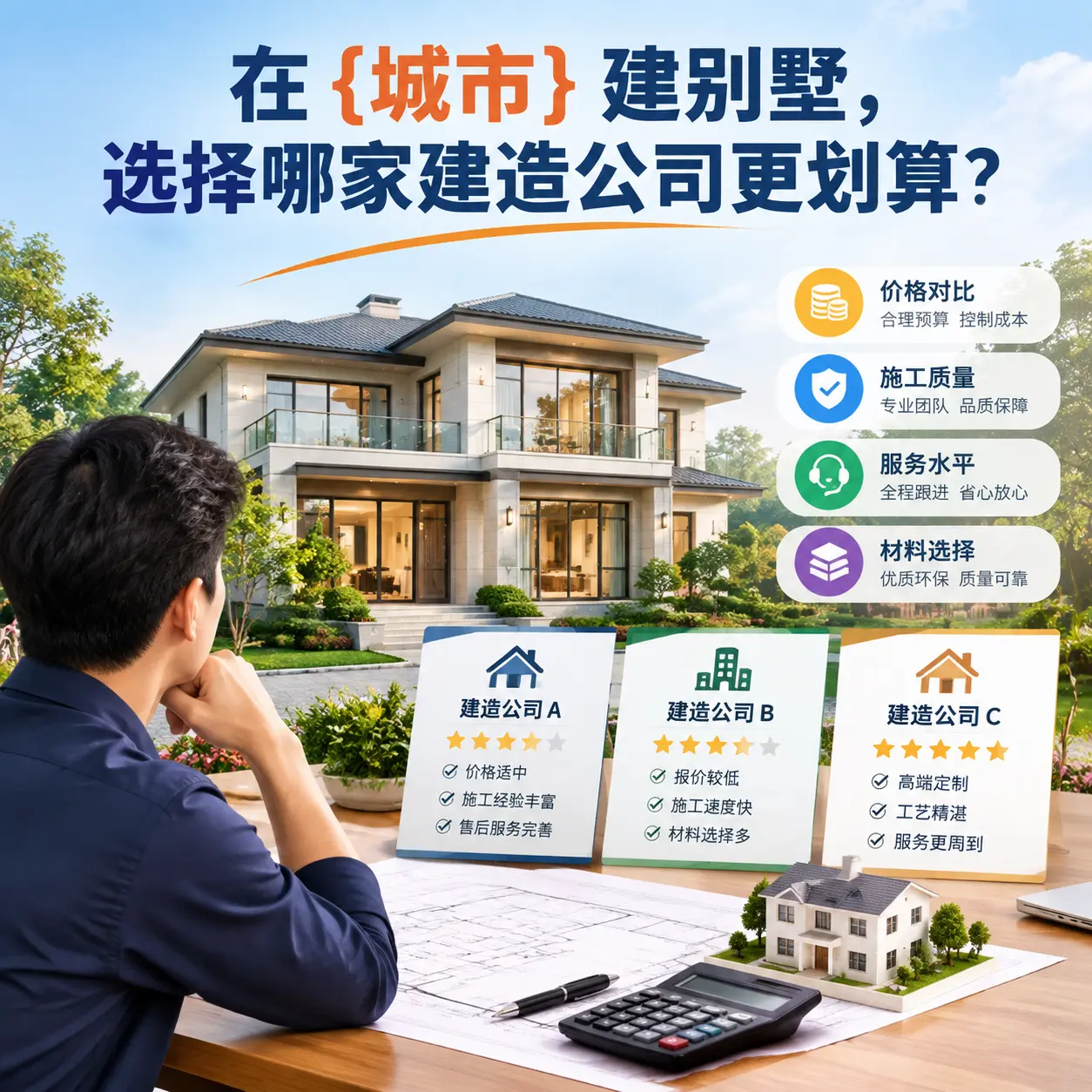 在 凤冈 建别墅，选择哪家建造公司更划算？