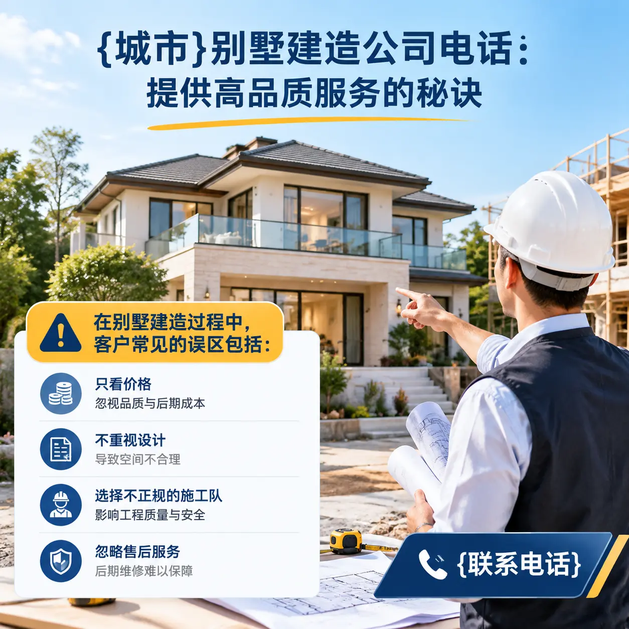 凤冈别墅建造公司电话：提供高品质服务的秘诀