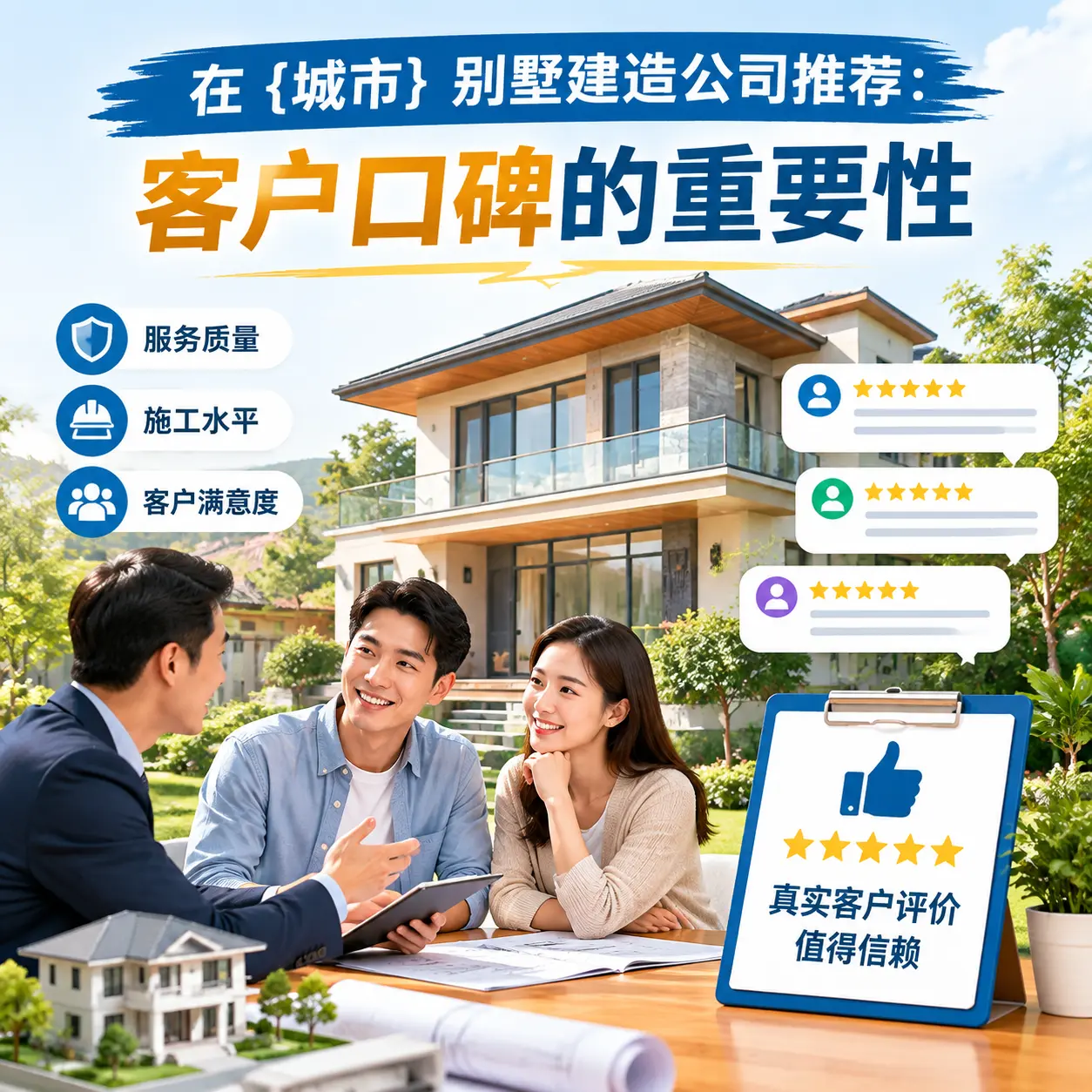 在 凤冈 别墅建造公司推荐：客户口碑的重要性
