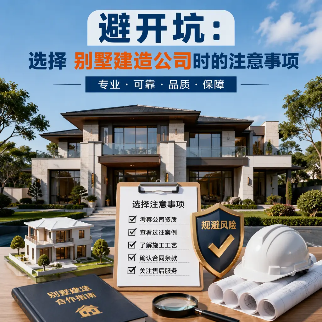 避开坑：选择 凤冈 别墅建造公司时的注意事项