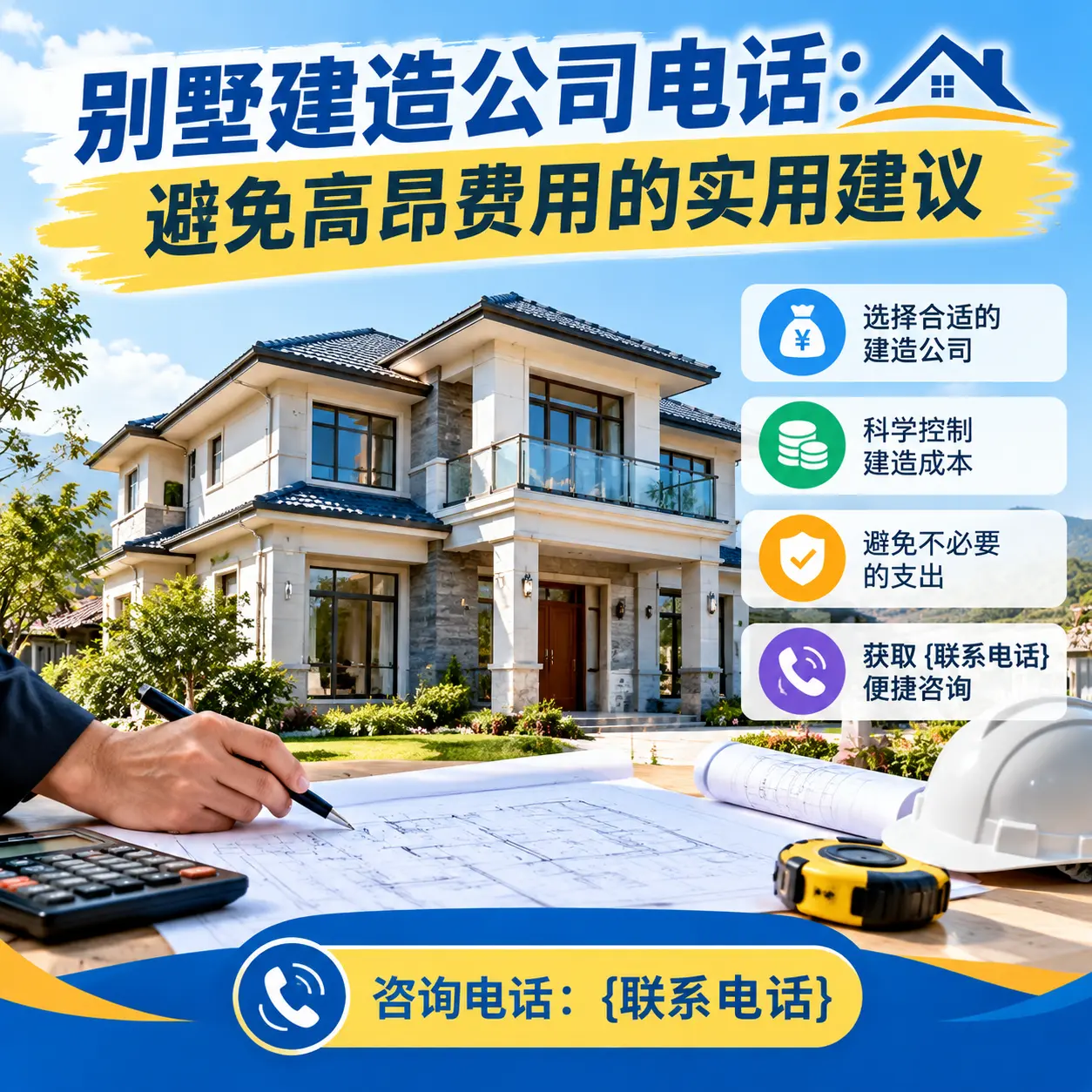 凤冈别墅建造公司电话:避免高昂费用的实用建议