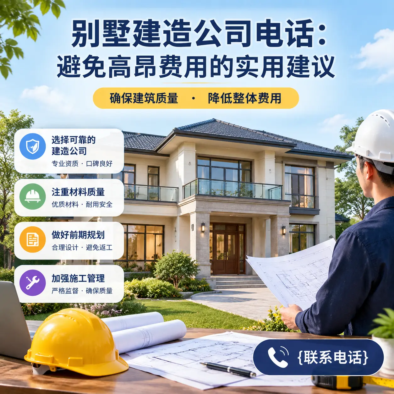 凤冈别墅建造公司电话:避免高昂费用的实用建议