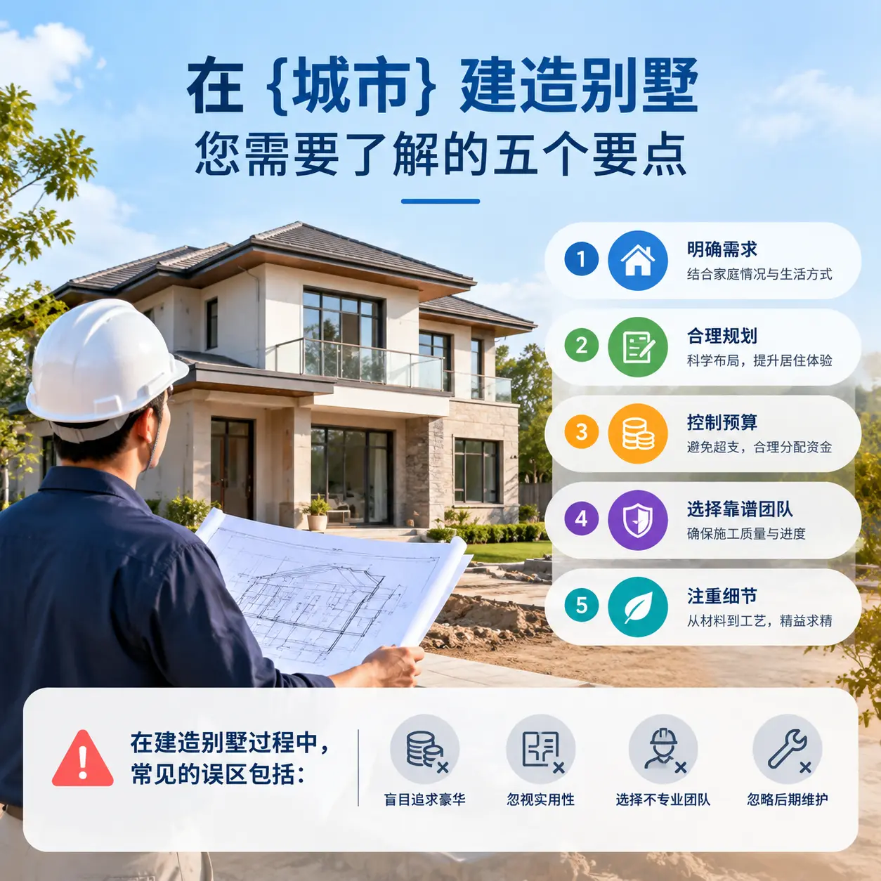 在 凤冈 建造别墅,您需要了解的五个要点