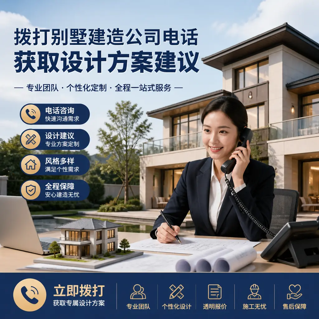 拨打凤冈别墅建造公司电话,获取设计方案建议