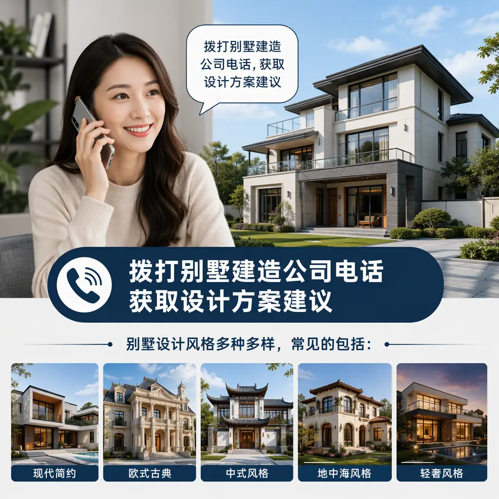 拨打凤冈别墅建造公司电话,获取设计方案建议