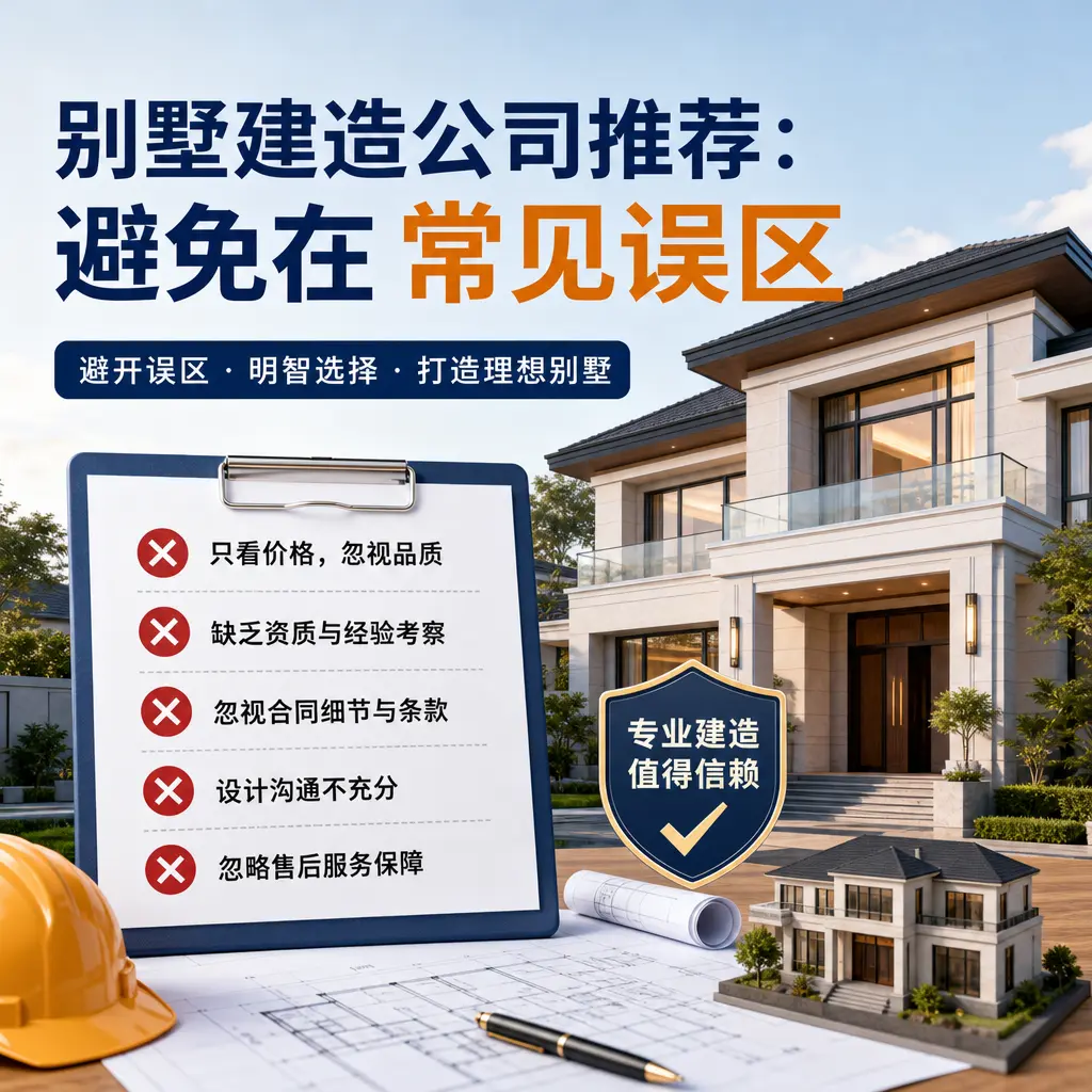 别墅建造公司推荐：避免在 凤冈 的常见误区