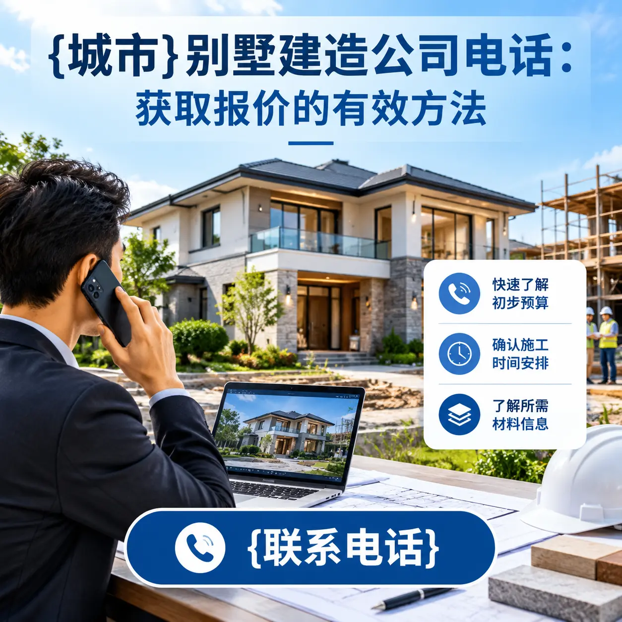 凤冈别墅建造公司电话:获取报价的有效方法