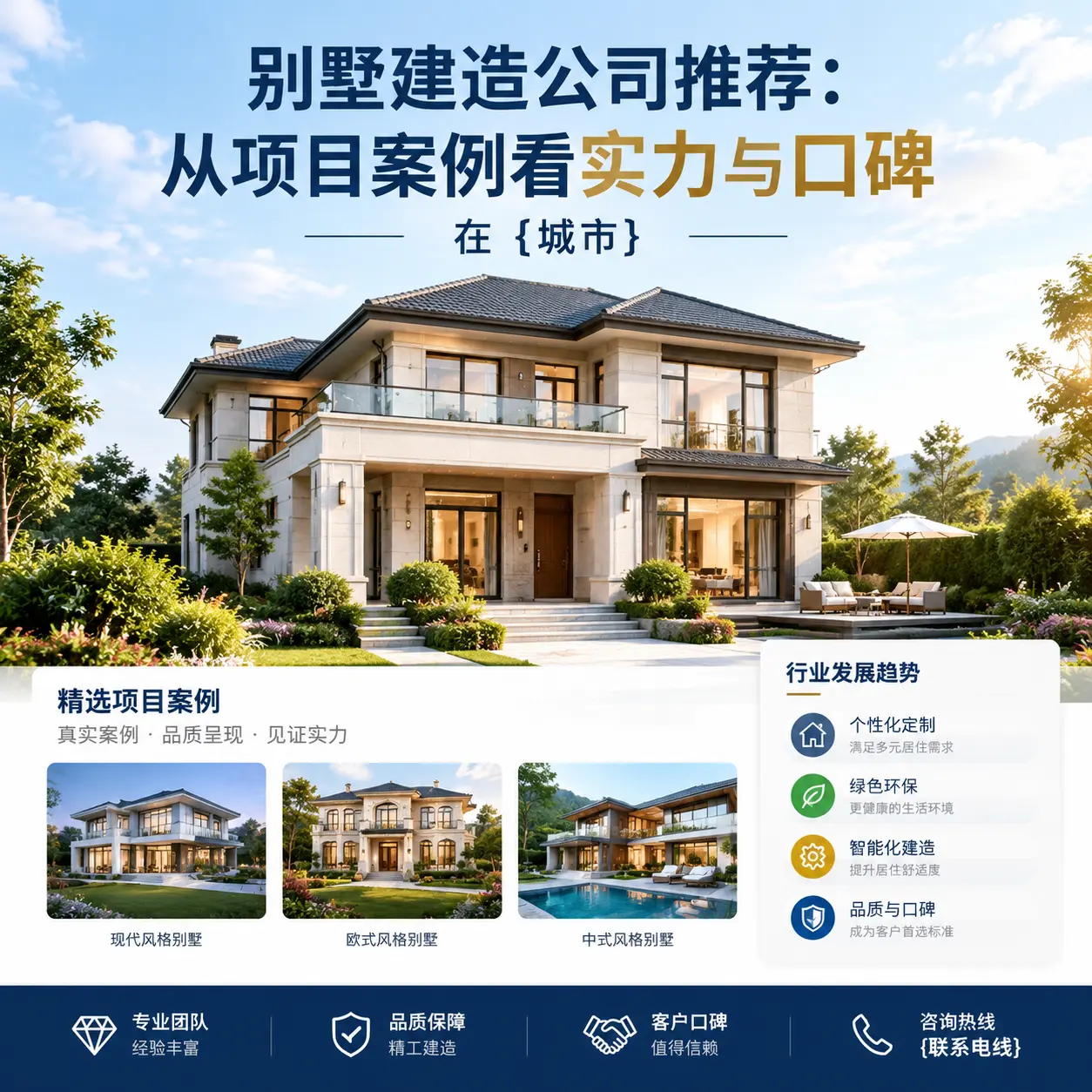 别墅建造公司推荐:从项目案例看实力与口碑在 凤冈